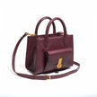 QUEEN TOTE MINI GRAINED BDX