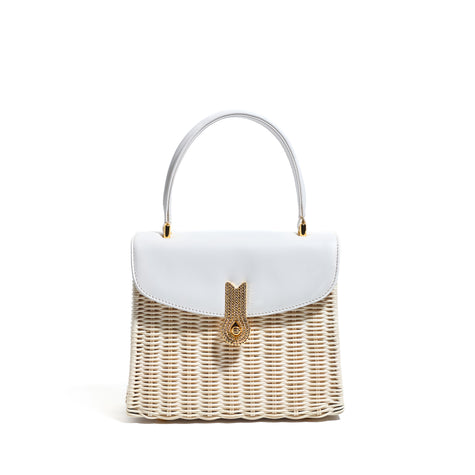 QUEEN RATTAN MINI IVORY