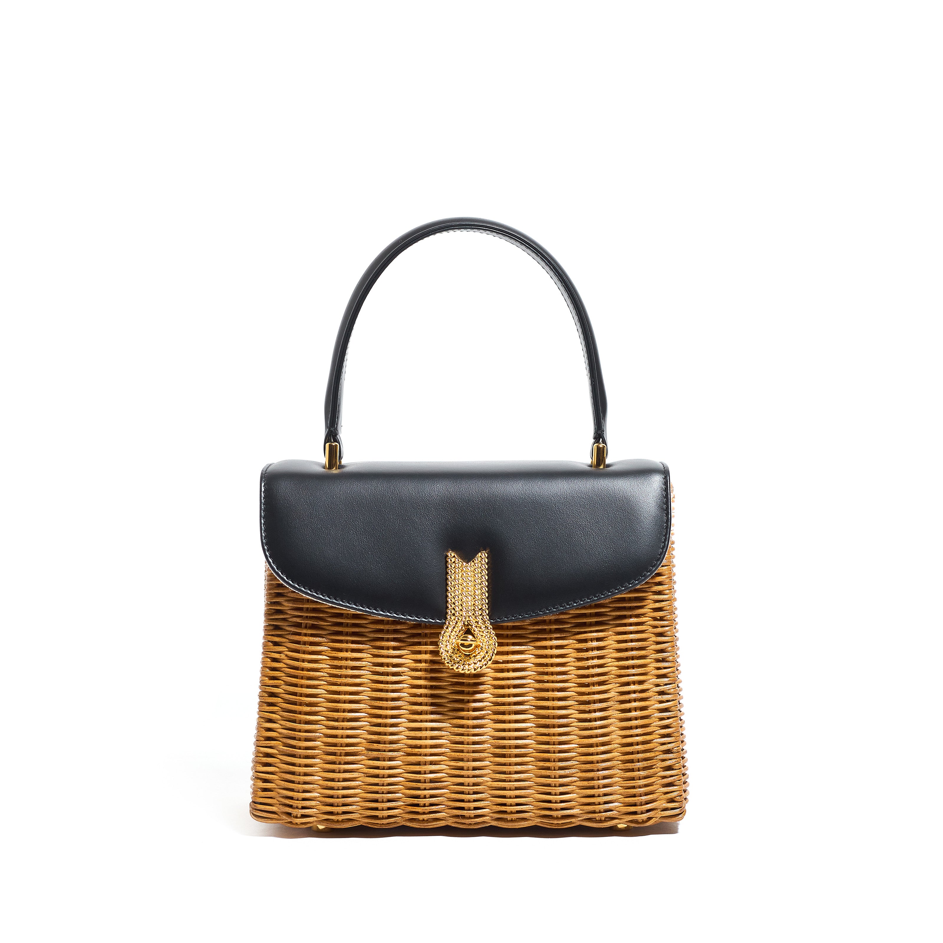 QUEEN RATTAN MINI MIELE/BLACK