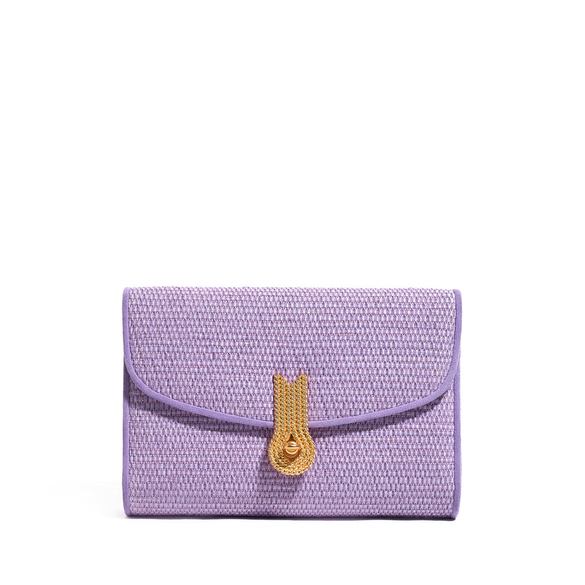 QUEEN MID STRAW LILAC