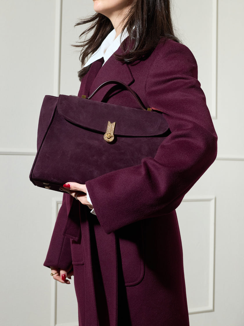 QUEEN MUM SUEDE VINTAGE PORT