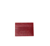 CARD HOLDER PRINTED LIZARD RED