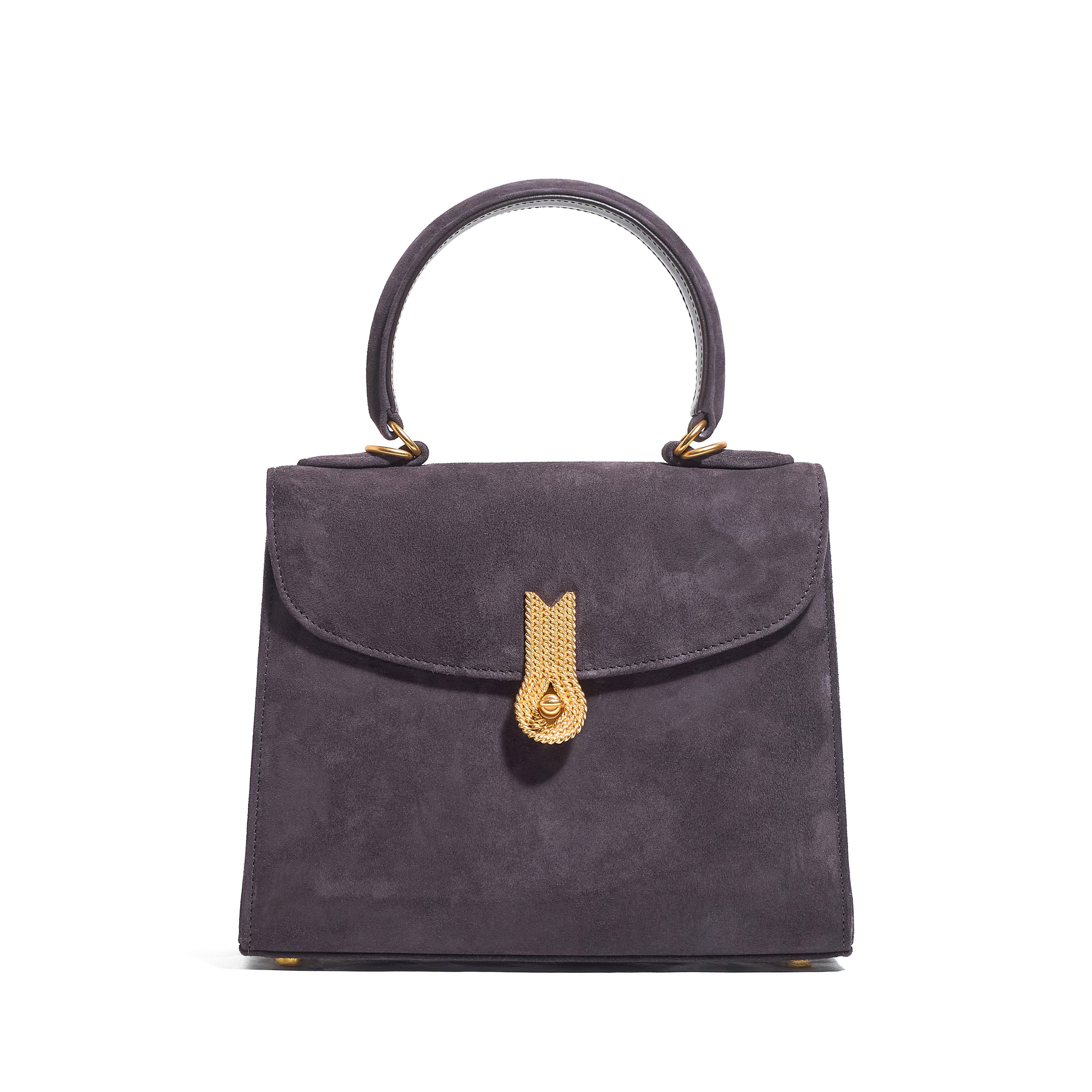 QUEEN HANDBAG POCKET SUEDE VAN DYCK
