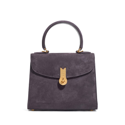 QUEEN HANDBAG POCKET SUEDE VAN DYCK