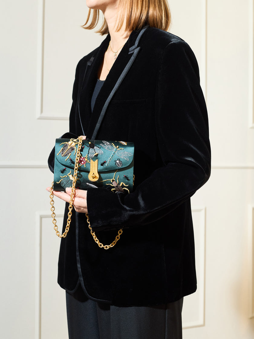 QUEEN MID INSECTA GREEN