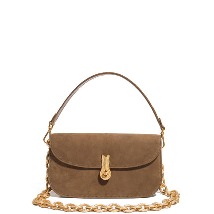 CACCIATORA LONG SUEDE MUSHROOM