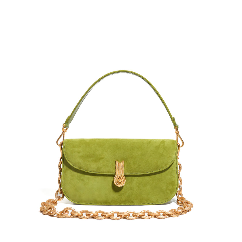 CACCIATORA LONG SUEDE MELA