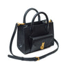 QUEEN TOTE MINI GRAINED BLACK  MTO Delivery in 40/60 days