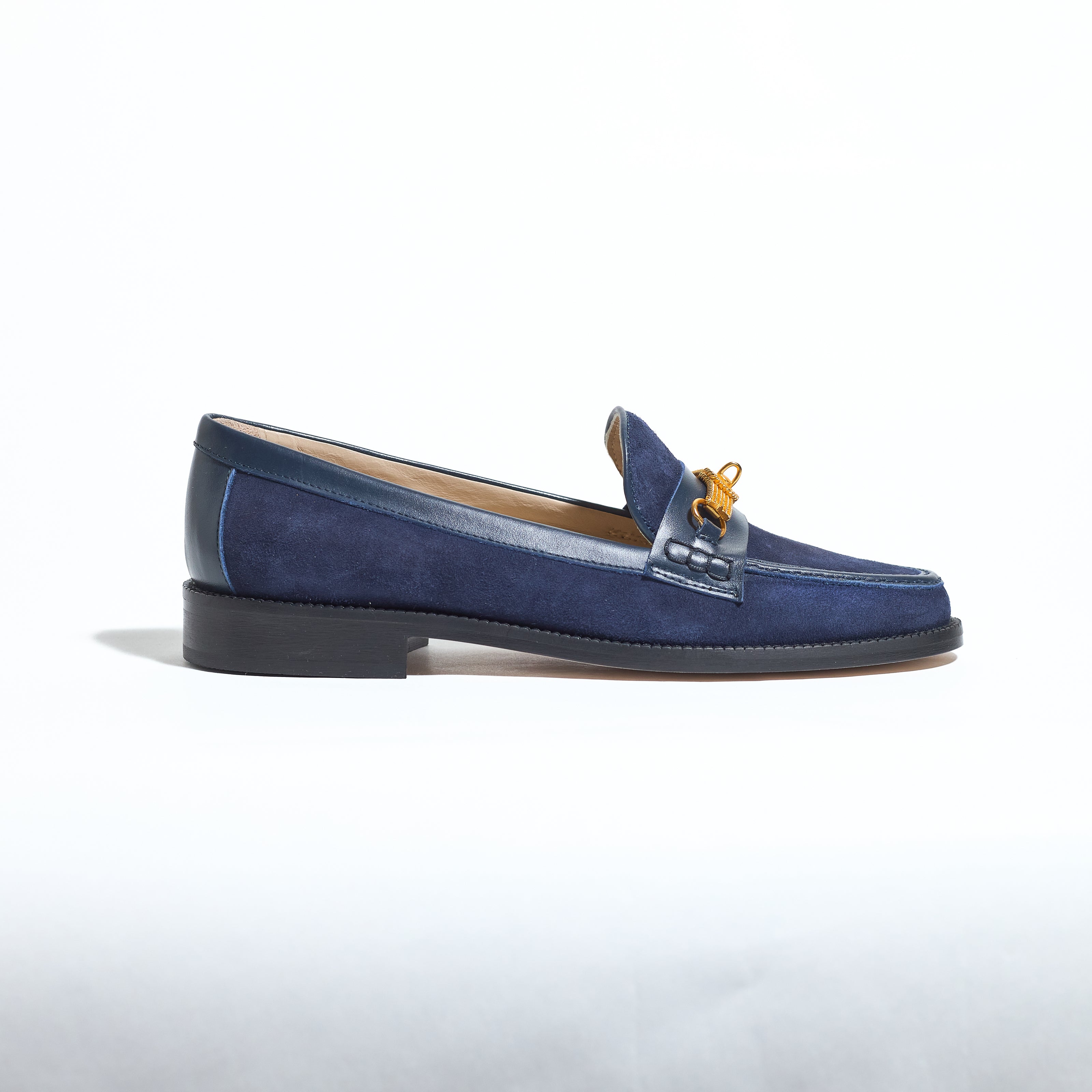 QUEEN LOAFER SUEDE NAVY