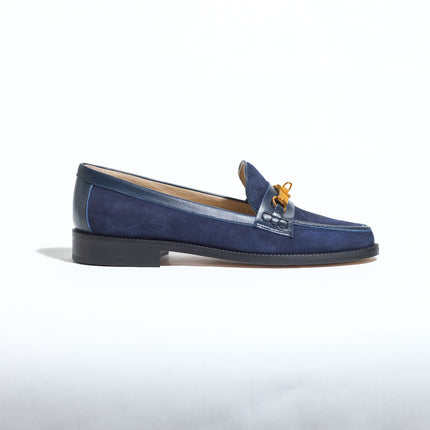 QUEEN LOAFER SUEDE NAVY