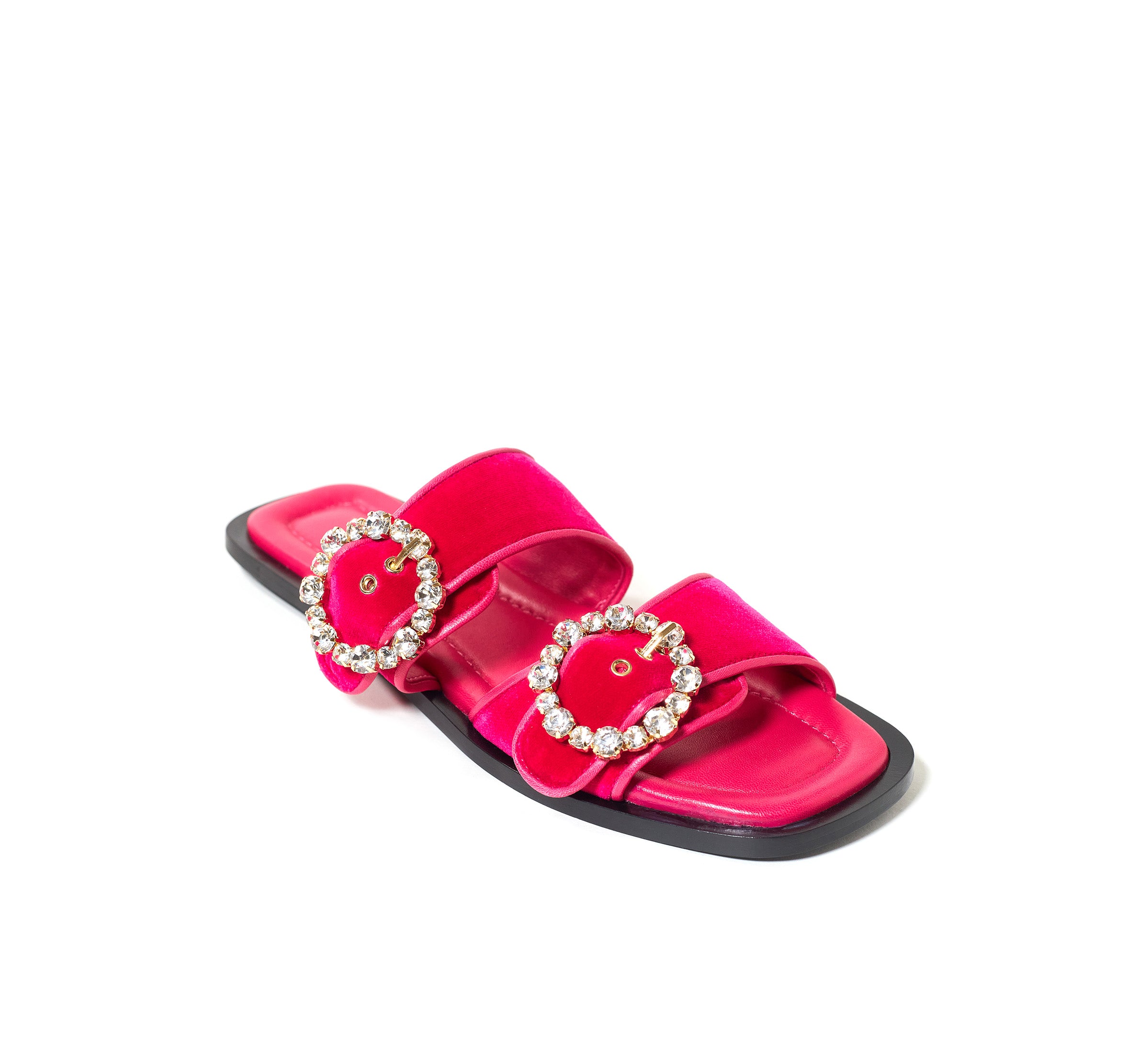 FLAT STRASS FUXIA