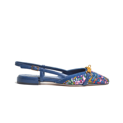 QUEEN SLINGBACK JEANS FIORI