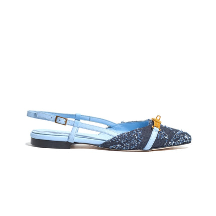 QUEEN FLAT NEEDLED JEANS