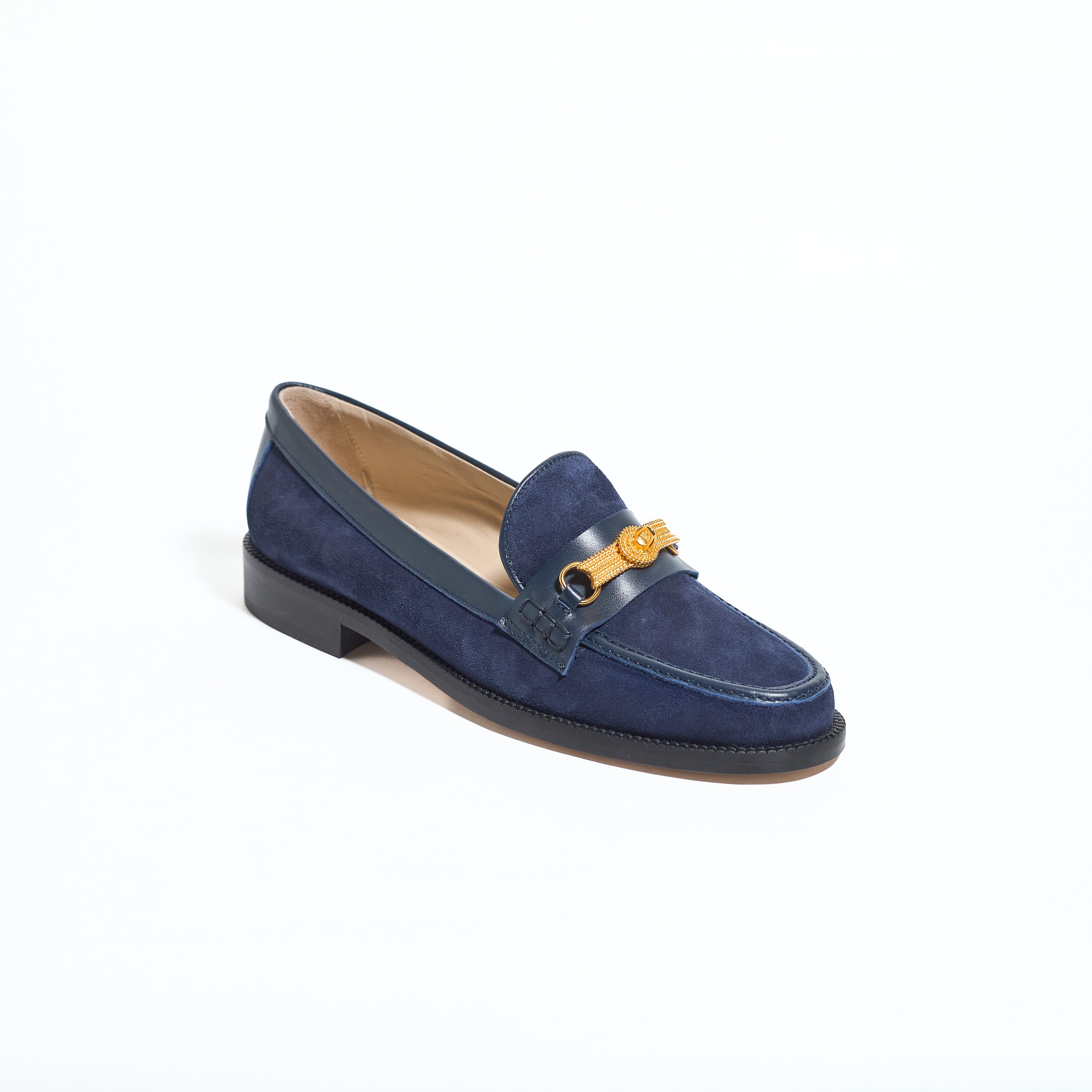 QUEEN LOAFER SUEDE NAVY