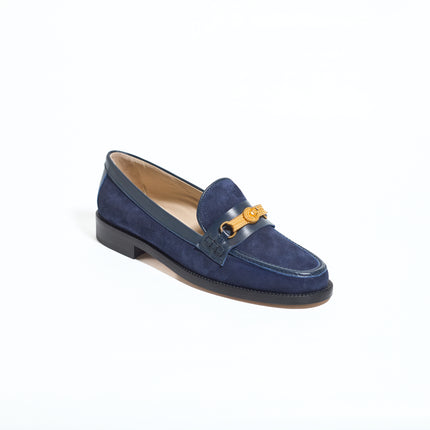 QUEEN LOAFER SUEDE NAVY