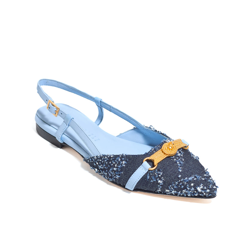 QUEEN FLAT NEEDLED JEANS