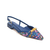 QUEEN SLINGBACK JEANS FIORI