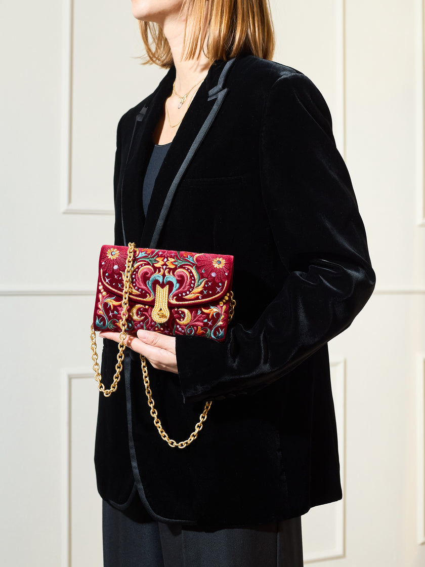 QUEEN MID CARTOMANTE RED