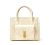 QUEEN TOTE MINI CANVAS IVORY