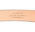 BAMBOO BELT OSTRICH CHOCCOLATE
