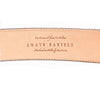 BAMBOO BELT OSTRICH CHOCCOLATE
