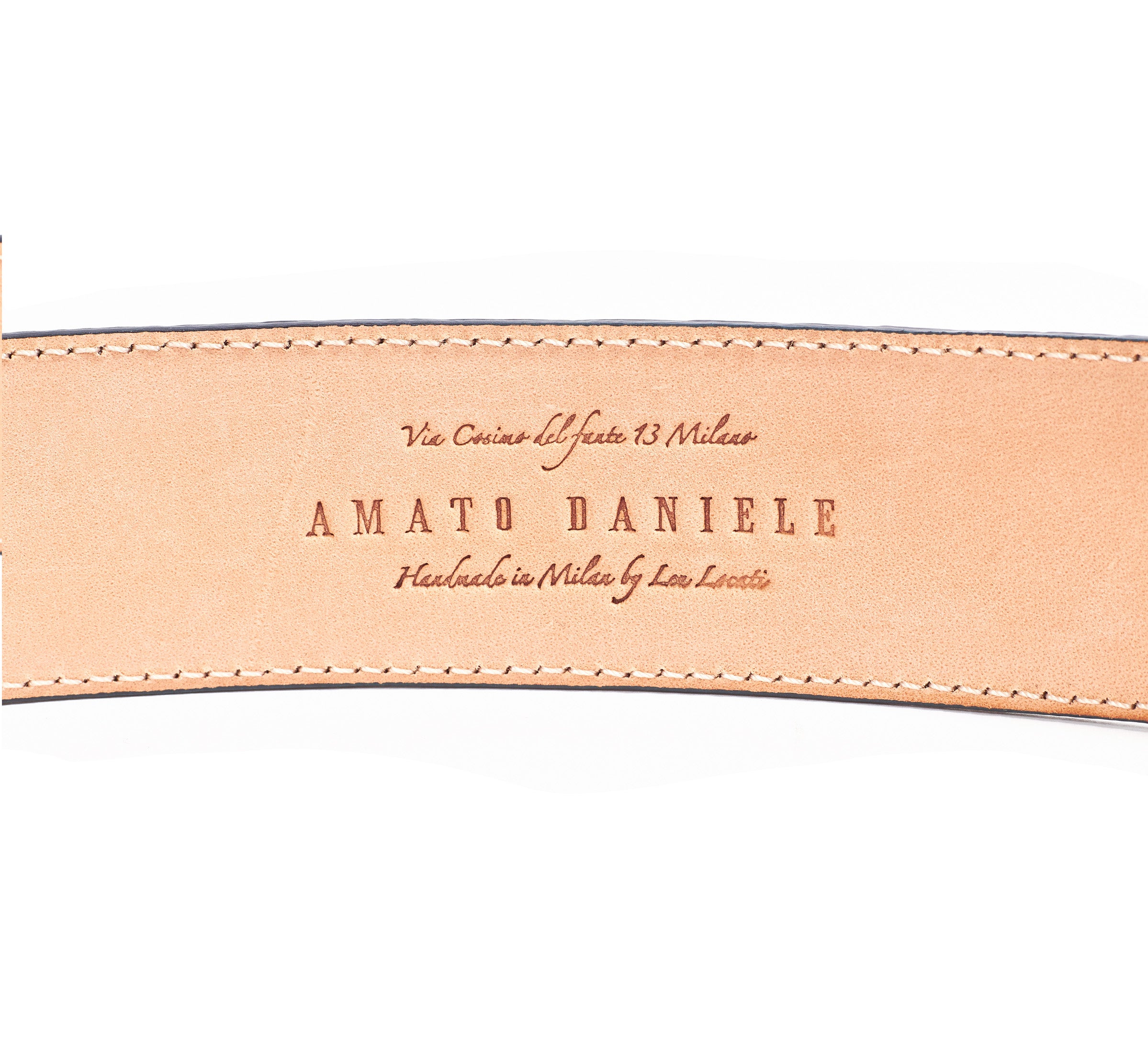 BAMBOO BELT SUEDE NAVY