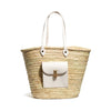 QUEEN BASKET LONG HANDLES IVORY