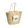QUEEN BASKET LONG HANDLES IVORY