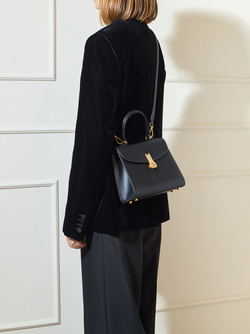 QUEEN HANDBAG POCKET BLACK