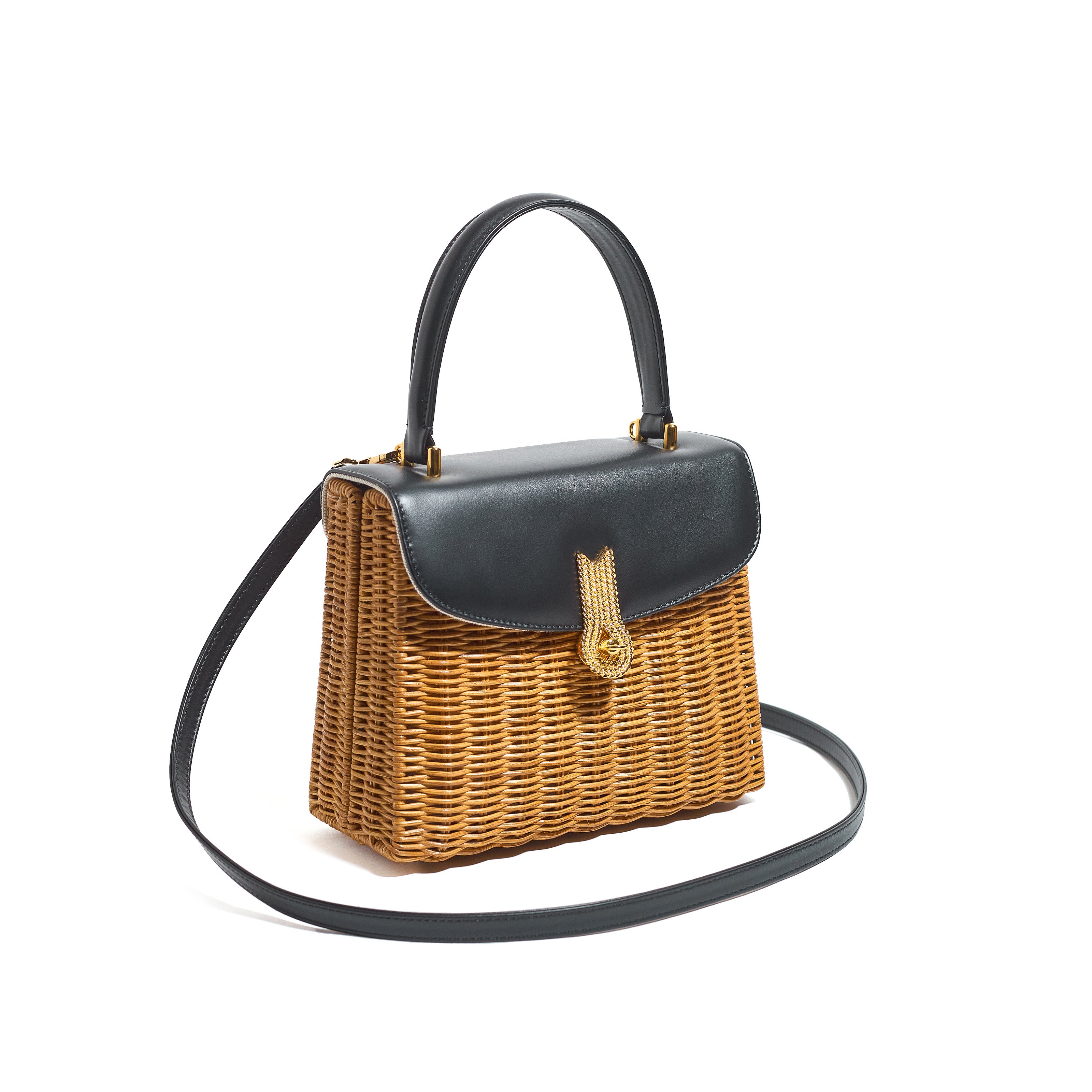 QUEEN RATTAN MINI MIELE/BLACK