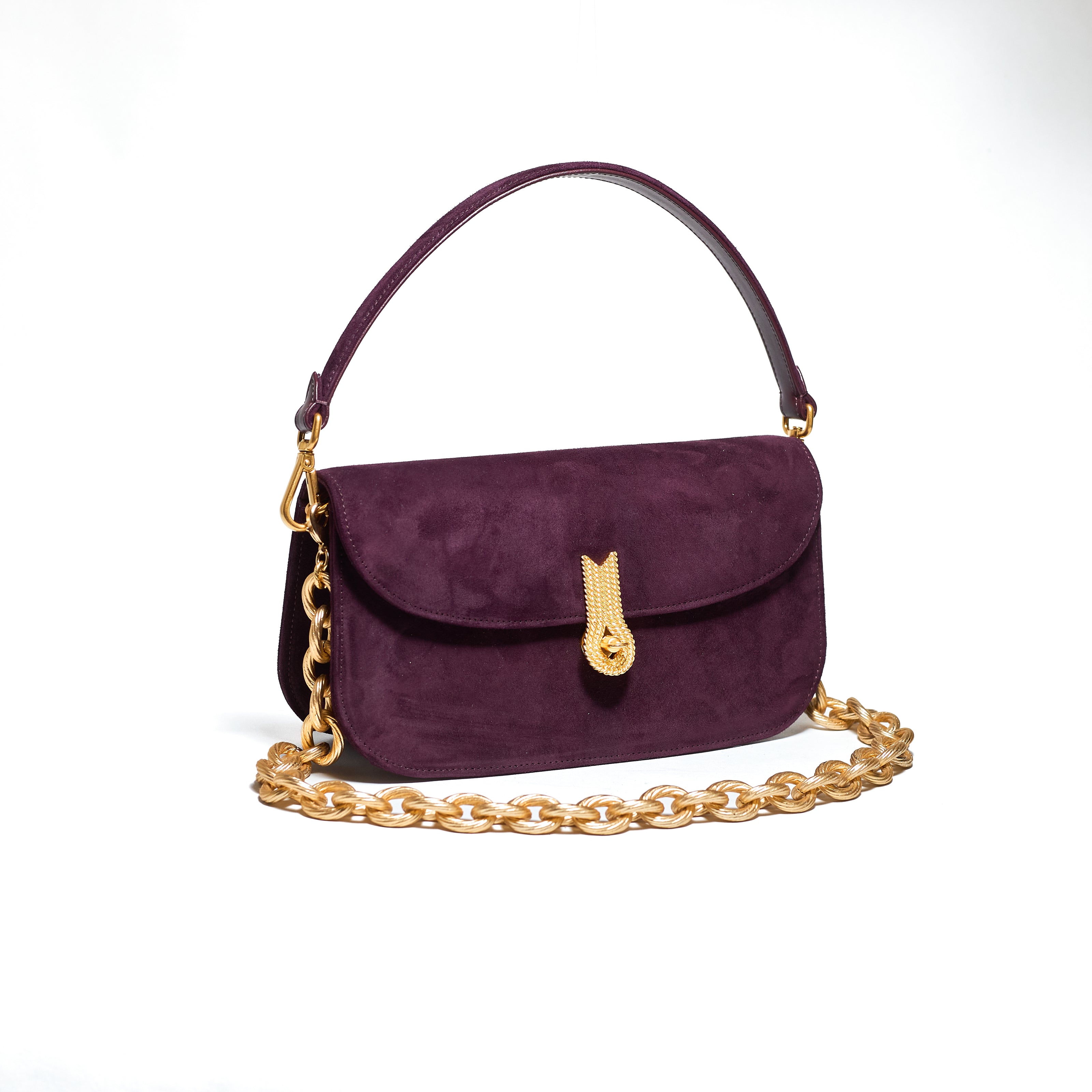 CACCIATORA LONG SUEDE VINTAGE PORT