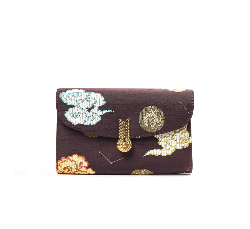 QUEEN JAPANESE FABRIC BORDEAUX