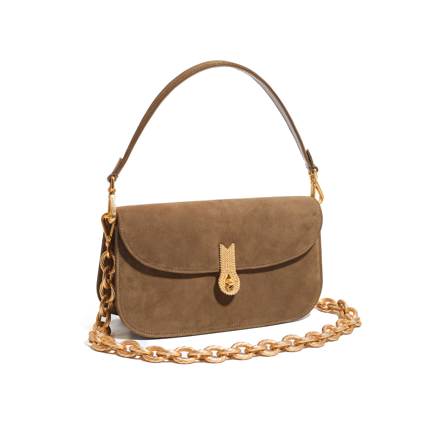 CACCIATORA LONG SUEDE MUSHROOM