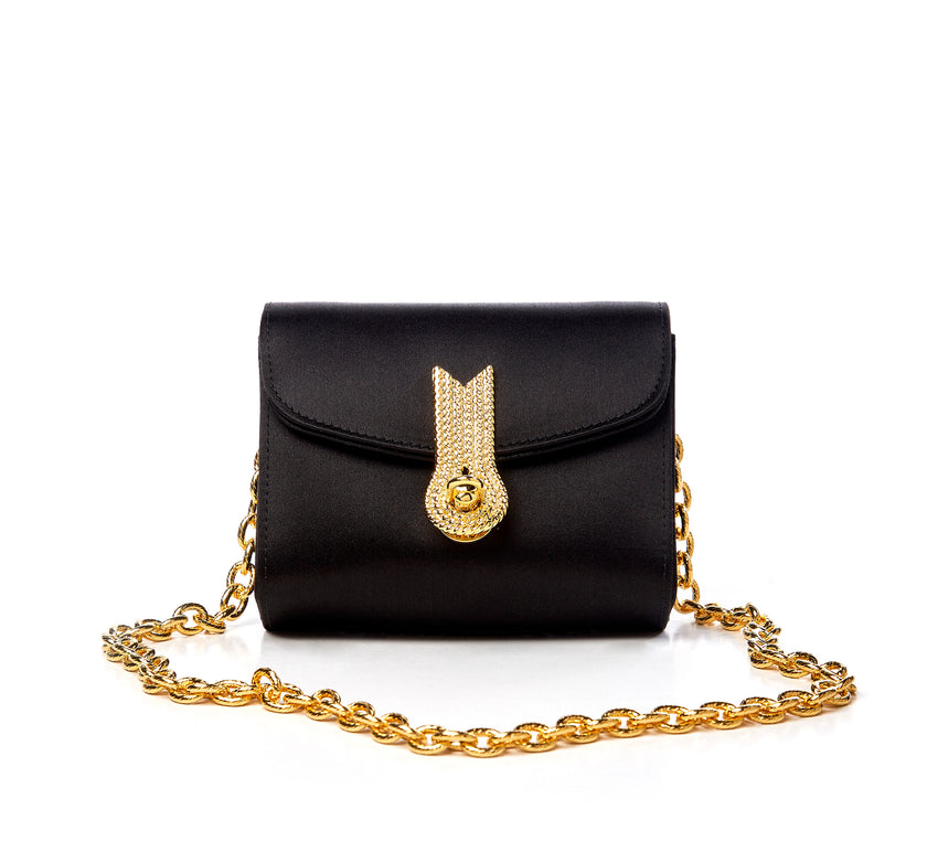 QUEEN MICRO SATIN BLACK