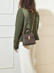 QUEEN HANDBAG OSTRICH TDM