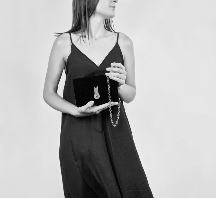 QUEEN MID VELVET GREEN