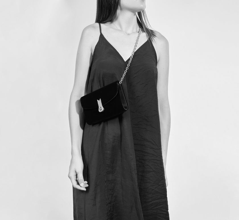 QUEEN MID VELVET GREEN