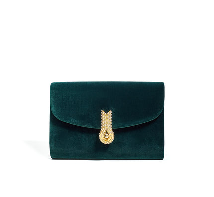 QUEEN MID VELVET GREEN