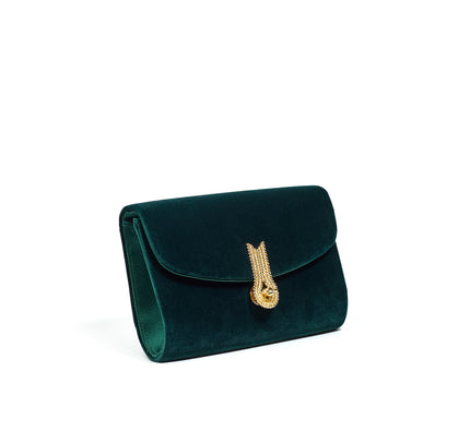 QUEEN MID VELVET GREEN