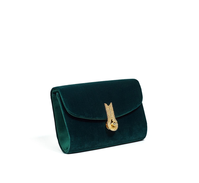 QUEEN MID VELVET GREEN