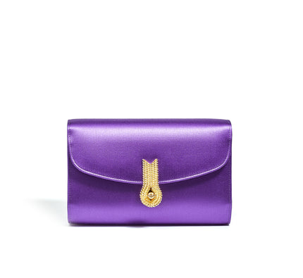 QUEEN MID SATIN VIOLET