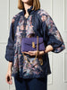 QUEEN ALTROVE OSTRICH VIOLET MTO - Delivery 40 working days
