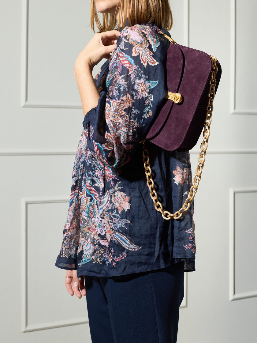 CACCIATORA LONG SUEDE VINTAGE PORT