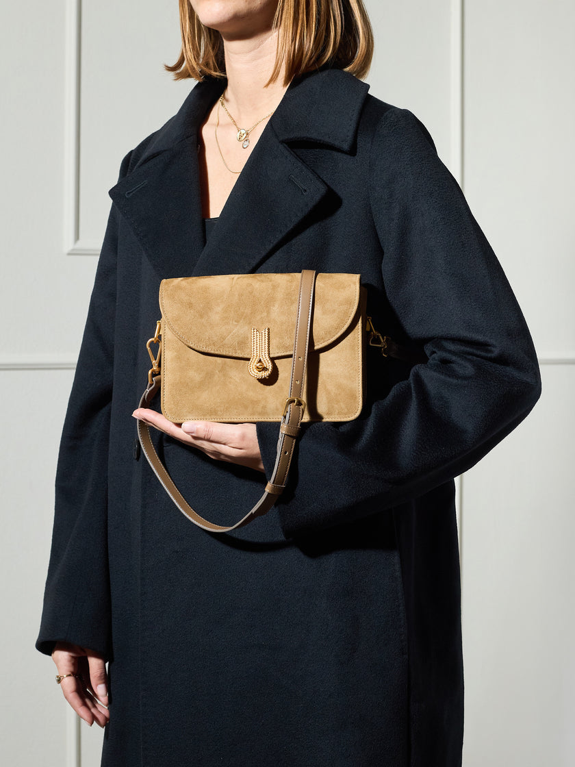 QUEEN VERA SUEDE SAVANA