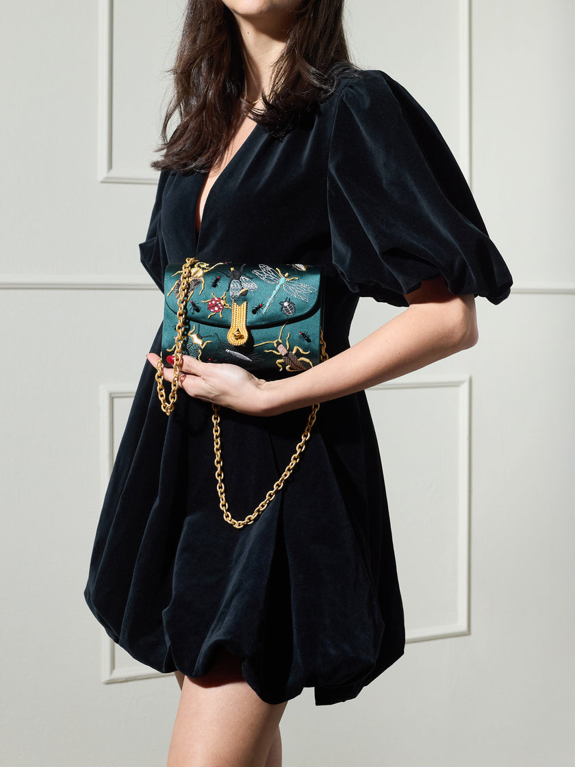 QUEEN MID INSECTA GREEN