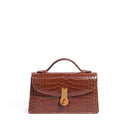 QUEEN ALTROVE CROCO COGNAC