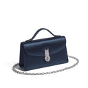 QUEEN ALTROVE SATIN NAVY CRISTAL NK