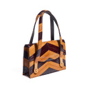 QUEEN ITACA EEL CHEVRON BICOLOR MIELE