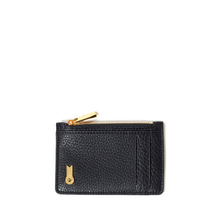 MINI WALLET GRAINED BLACK