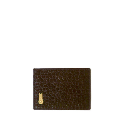 CARD HOLDER CROCO PRINTED TDM